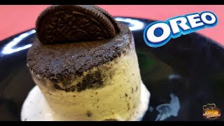 POSTRE HELADO de OREO  3 INGREDIENTES [upl. by Bradlee]