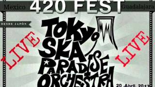 Tokyo Ska Paradise Orchestra 11 Diamond  LIVE 420 Fest Guadalajara 2013 [upl. by Nale]