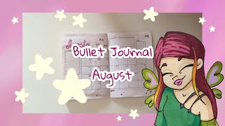 Bullet Journal  August 2020  Winx Club theme [upl. by Justine]