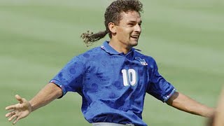 Roberto Baggio Best Goals  1v1 vs Goal Keeper [upl. by Langston218]