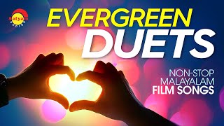 Evergreen Duets  Non Stop Malayalam Film Songs [upl. by Avehsile]