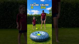 GAME OF OUT vs MINI CELINE 🙈⚽️ [upl. by Jennifer]