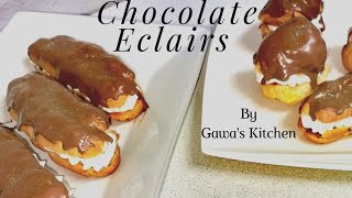 Easy chocolate Eclairs [upl. by Sidhu]