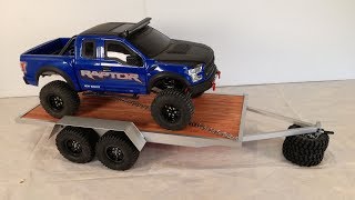 Dual Axle Custom Car Trailer Build [upl. by Nahgeem]