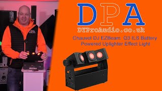 Chauvet DJ EZBEAM Q3 ILS Battery Powered Uplighter  DYProAudio [upl. by Jacquette745]