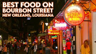 Best Food on Bourbon Street New Orleans Louisiana 2023 [upl. by Agata]