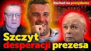 Szczyt desperacji Kaczyńskiego Płk Wroński o tym kto chce z Michała Rachonia zrobić prezydenta [upl. by Ycnahc]