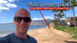 Mauis Longest Beach  Drone Real Estate Tour  Sugar Beach a Hidden Gem [upl. by Mellie]