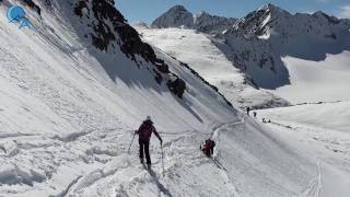 Skitour Gamsgarten  Hinterer Daunkopf  Stubaital [upl. by Drucy993]