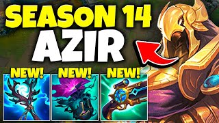 SEASON 14 AZIR IS HERE NEW MAP AND NEW ITEMS [upl. by Meehyr449]