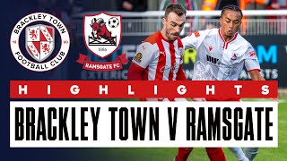 HIGHLIGHTS Brackley Town 41 Ramsgate  Emirates FA Cup [upl. by Ela]