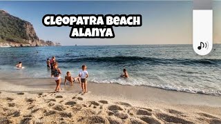 Alanya plaża  Kleopatra Beach Turcja Turkey [upl. by Weisman]