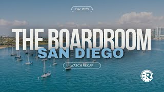 The Boardroom San Diego  December 2023 [upl. by Ennoval]