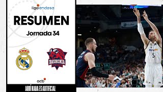 Real Madrid  Baskonia 106100 RESUMEN  Liga Endesa 202324 [upl. by Wenn]