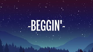 Maneskin  Beggin Lyrics Video Clean  1 hour [upl. by Eihcir]