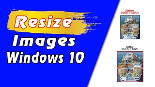 How to Resize Image without software in Windows 10  Definite Solutions [upl. by Gabrila129]