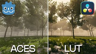 Make your game look nicer using LUTs in Godot 4 with DaVinci Resolve [upl. by Thessa696]