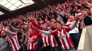 Sunderland Fans at Newcastle 30 [upl. by Rehtaef]