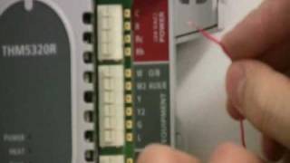 Honeywell Wireless Thermostat Kit Installation [upl. by Atsirt837]