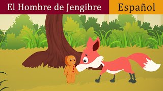 Gingerbread Man Story in Spanish  Los cuento de hadas Español  Fairy Tales  Bedtime Stories [upl. by Enelhtak]