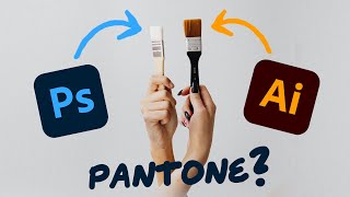 Новые цвета Пантон в Фотошопе Иллюстраторе  Pantone Connect [upl. by Kazue]