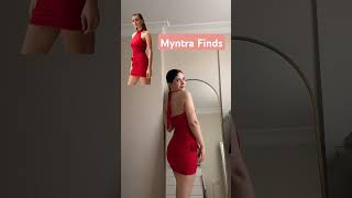 Must have Dresses from Myntra🎀❤️✨🔗 shorts myntrafinds myntrahaul [upl. by Ylrebma]