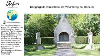 Wachtberg  Ehrenmahl [upl. by Lodie]