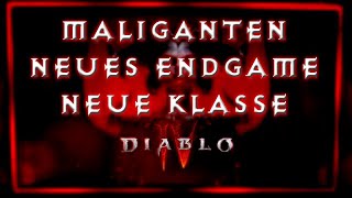 Maliganten Endgame Neue Klasse  BlizzCon News zu Diablo 4 Diablo 4 Info [upl. by Sirej]