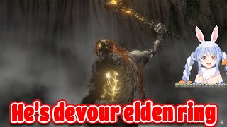 Pekora Funny Reactions To The Radagon of the Golden Order Cutscene Elden Ring Hololive【ENG SUB】 [upl. by Albrecht]