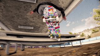 THE WATERPARK DLC  Session  Skate Sim  Raw Gameplay Footage [upl. by Doloritas698]