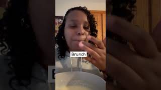 Let’s eat brunch catfish and grits narqueita [upl. by Introk]