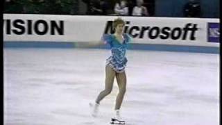 Marina Kielmann SP 1992 World Figure Skating Championships [upl. by Golden]