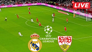 eFootball 🔴مباشر ريال مدريد ضد شتوتجارت  دوري أبطال أوروبا 202425  المباراة كاملة اليوم [upl. by Wojcik]