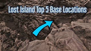 Lost Island Top 5 Base LocationsRatholes ARK [upl. by Talya713]