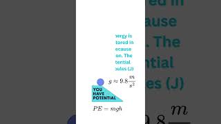 Potential Energy Explained  AP Physics 1  physics  science  shorts [upl. by Namrac]