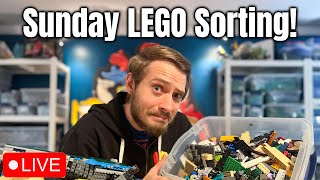 Sunday LEGO Sorting Livestream [upl. by Anilat]