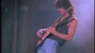 Eddie Van Halen Les Paul Special Appearance 1988 [upl. by Noll]