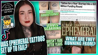 The Rise And Fall Of Ephemeral Tattoos [upl. by Econah204]