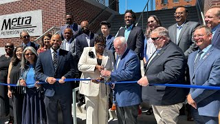 PetersonRidge Metra Station Dedication [upl. by Nima396]