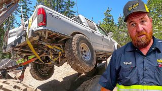 Oh Man This is A Bad Idea Rubicon Trail Rescue [upl. by Ocirderf94]