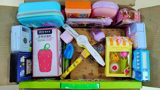 wonderful stationery collection pencil case sticky notes spongebob stationery eraser pencil box [upl. by Hedaza]