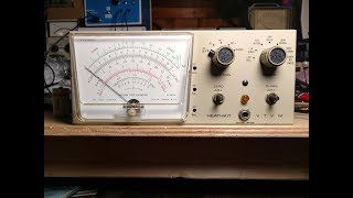 Heathkit IM28 VTVM Steps Needed for Restoration [upl. by Delwyn]