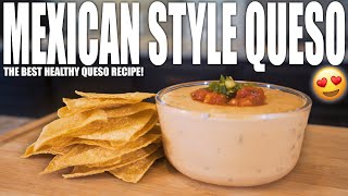 ANABOLIC MEXICAN STYLE QUESO CHEESE DIP  Simple High Protein Cheese Dip Recipe [upl. by Nidraj]