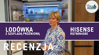 Lodówka z szufladą próżniową Hisense RQ768N4GBE  Sprawdzonopl [upl. by Hanfurd]