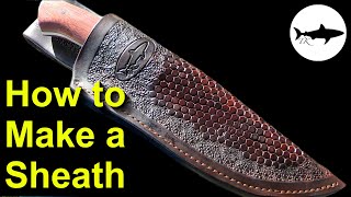 Leather Sheathmaking 101 [upl. by Snoddy]