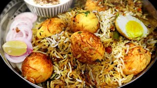 झटपट अंडा बिरयानी कढ़ाई में  Bachelors Recipe  Egg biryani in kadhai  Easy Egg Biryani Recipe [upl. by Ferdie760]