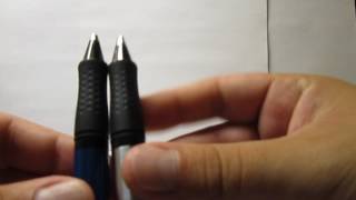 2017 Sheaffer Award vs 1996 Sheaffer Award ballpoint Comparison [upl. by Vaden]