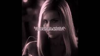 rebekah version rebekah edit klausandcaroline legacy klaus tvd klausmikealson elenagilbert [upl. by Cristionna]