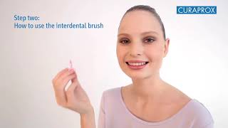 Instructions to use Curaprox Interdental Brushes [upl. by Milissent]