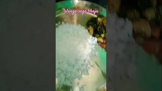 Palanga bhaji palangaaaga bhaja odiacooking recipe [upl. by Gerg]